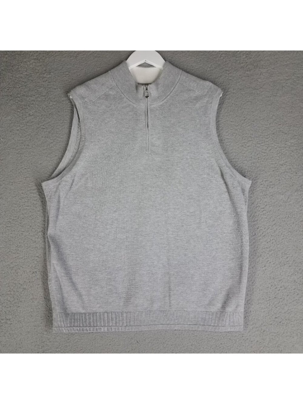 Tommy Bahama Island Zone Sweater Vest Adult XL 1/4 Zip Golf Casual Office Travel